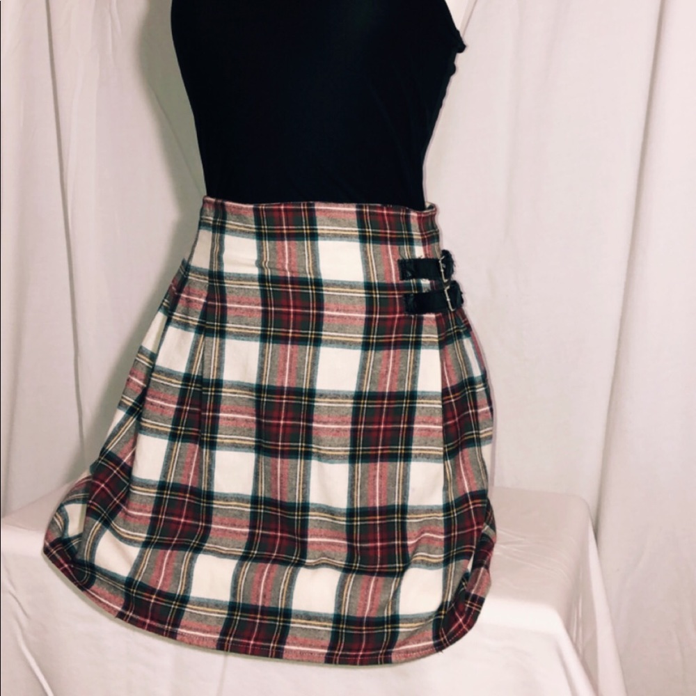 Plaid skirt